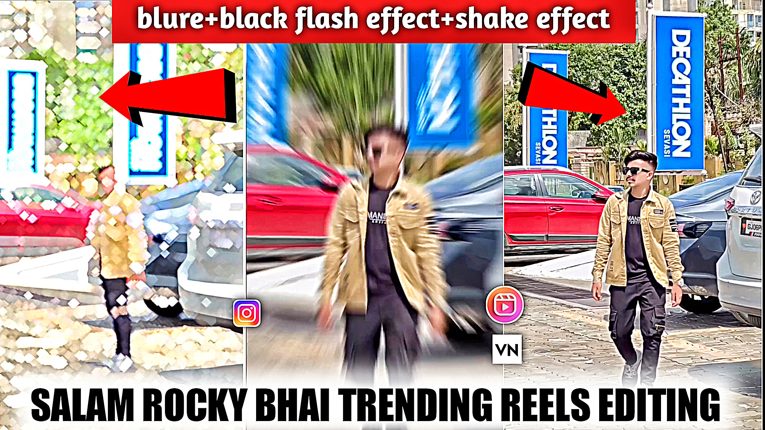 salam rocky bhai trending reels editing new reels