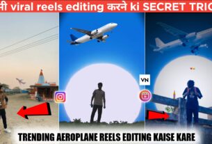 trending aeroplane reels editing